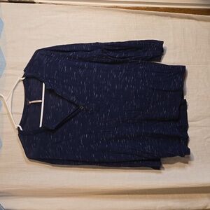 Poof Size Large Navy lightweight tee